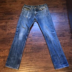 Size 30 vintage obey slim straight jeans
